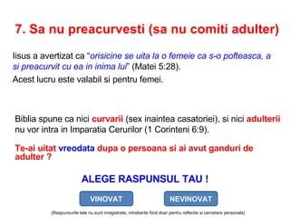 sa nu preacurvesti|Ps 127